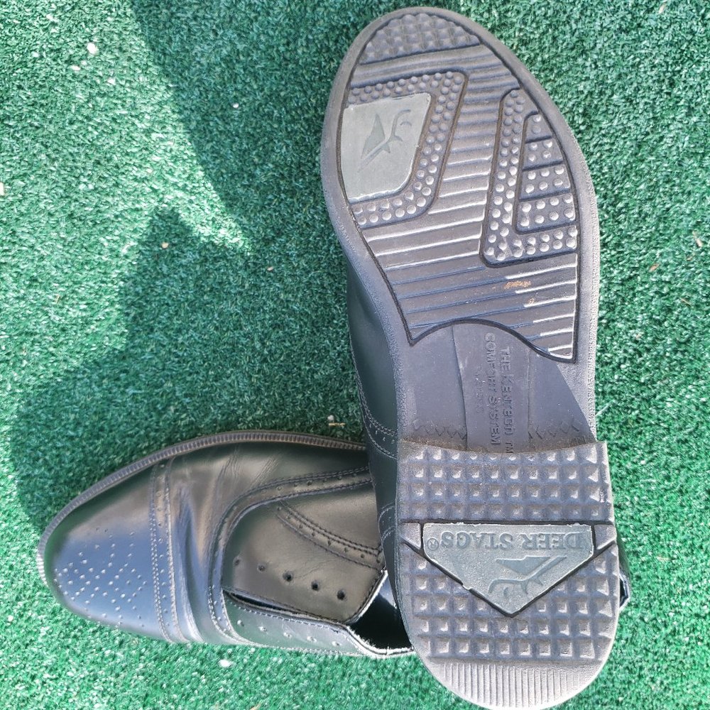 Deer Stags Black Men's Oxford Shoes (Size 8) - Picture 7 of 8